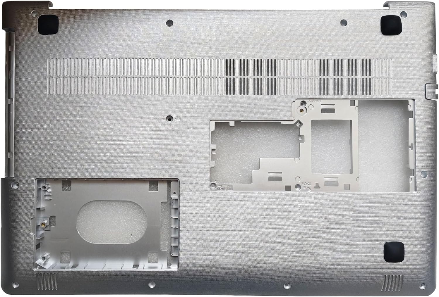Bottom Base Cover Case Compatible for Lenovo IdeaPad 510-15 510-15ISK 510-15IKB (Sliver)
