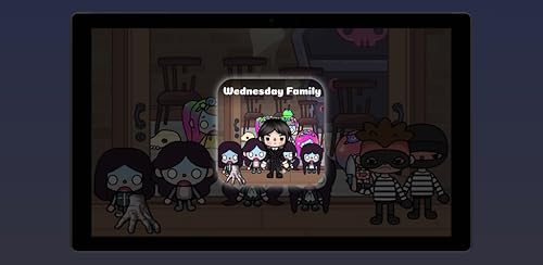 Toca Wednesday Addams Family Ideas