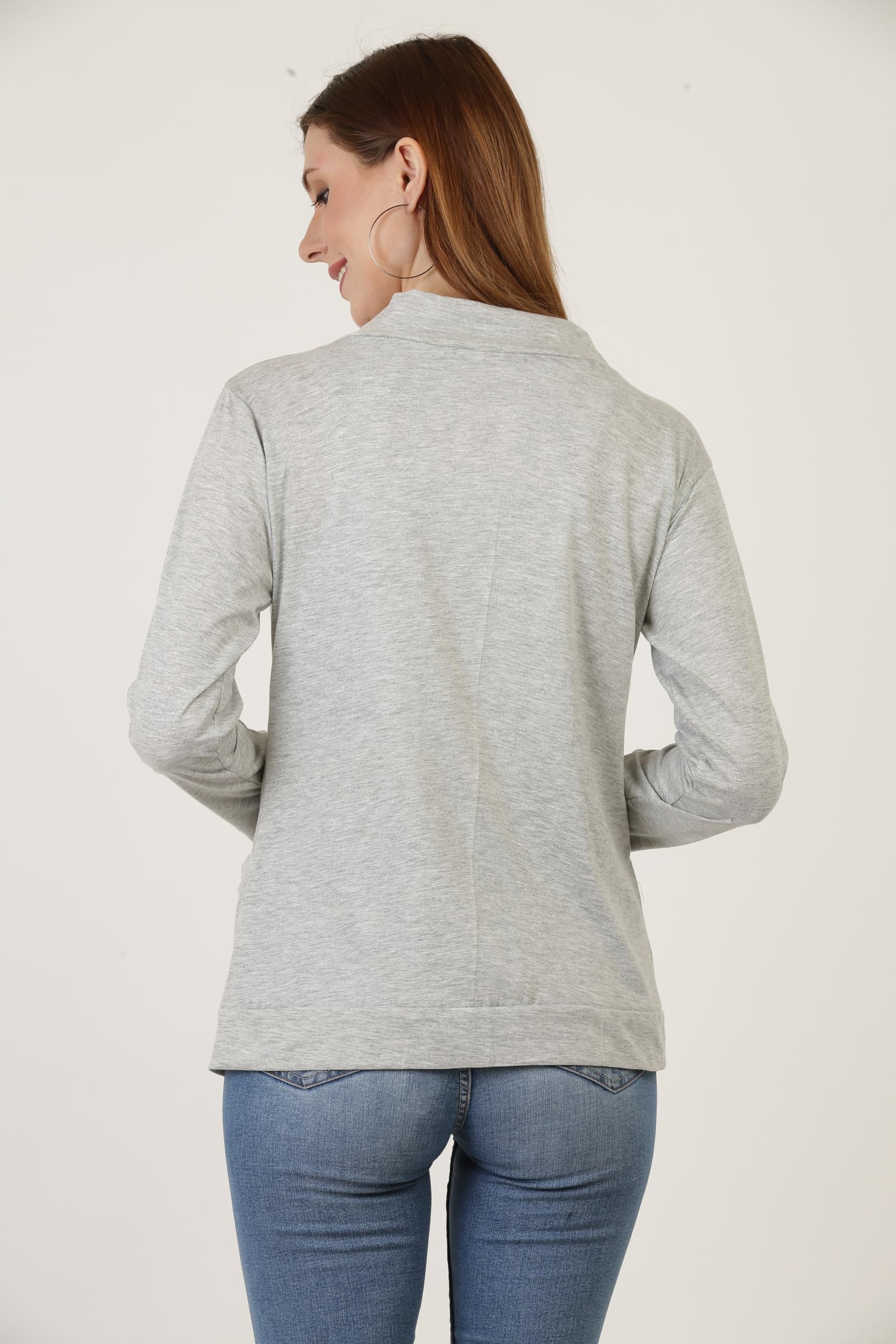 DDASPRATION Women Cotton Pocket Shrug - Image 5 thumbnail