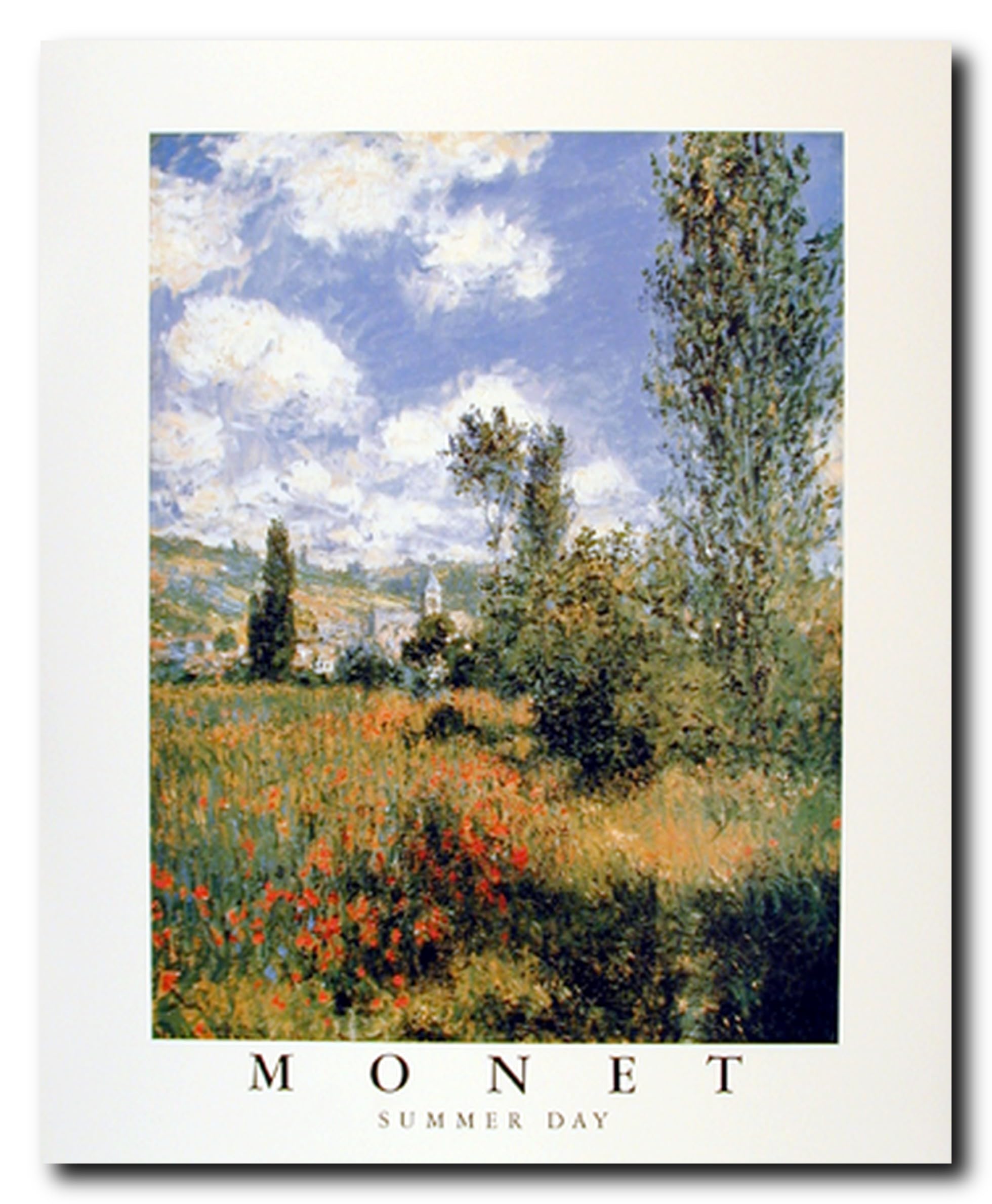 Impact Posters Gallery Wall Decor Claude Monet Ile Saint Martin Vetheuil Impressionist Art Print Poster 16x20