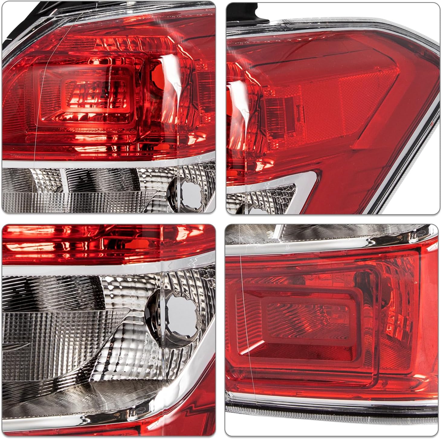 SOCKIR Tail Light Assembly Fit for 14-16 Subaru Forester Pickup Taillight Right Passenger Side