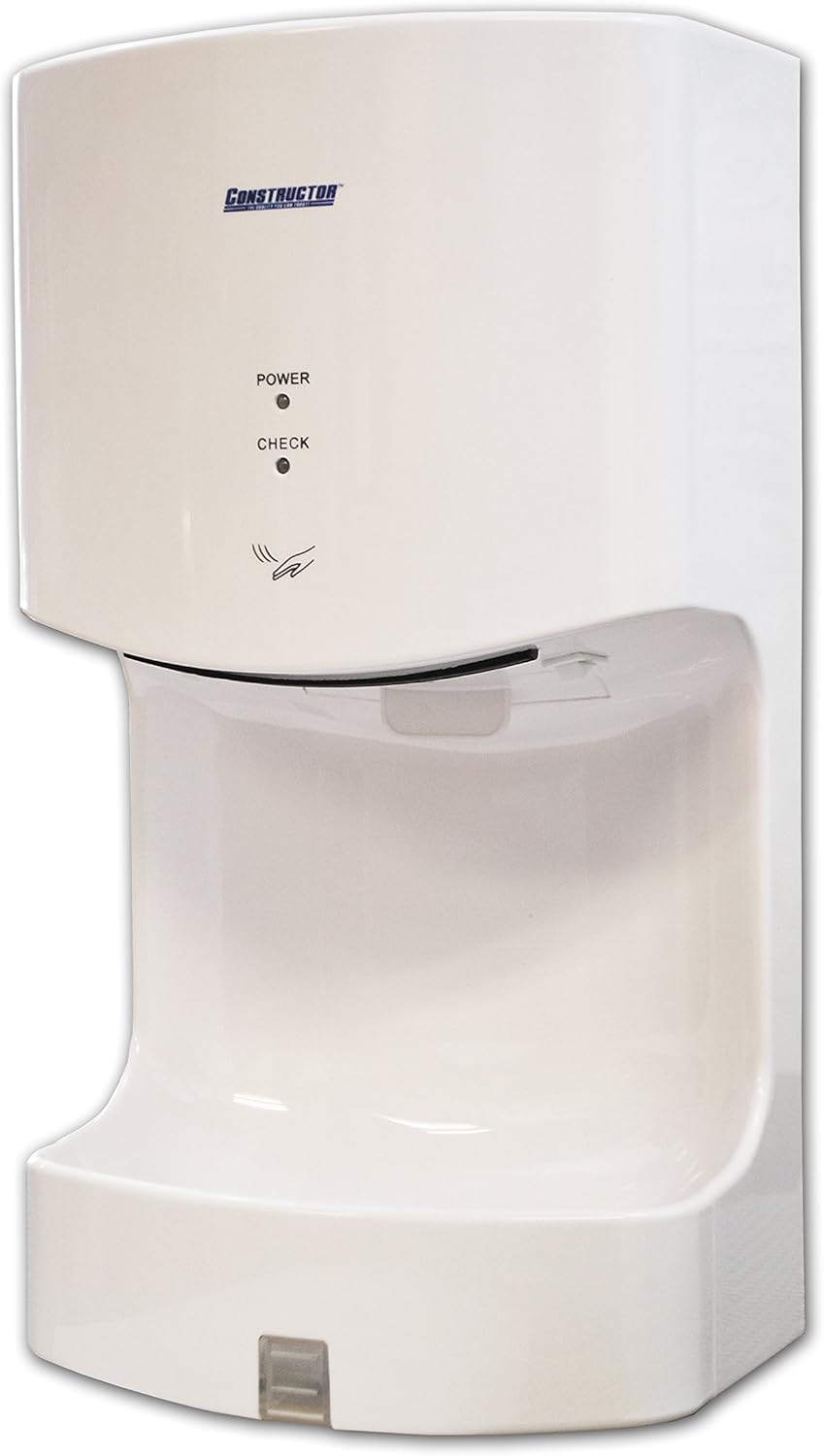 1300 Watts High Speed Automatic Hand Dryer Plastic Durable Infrared (Silver)