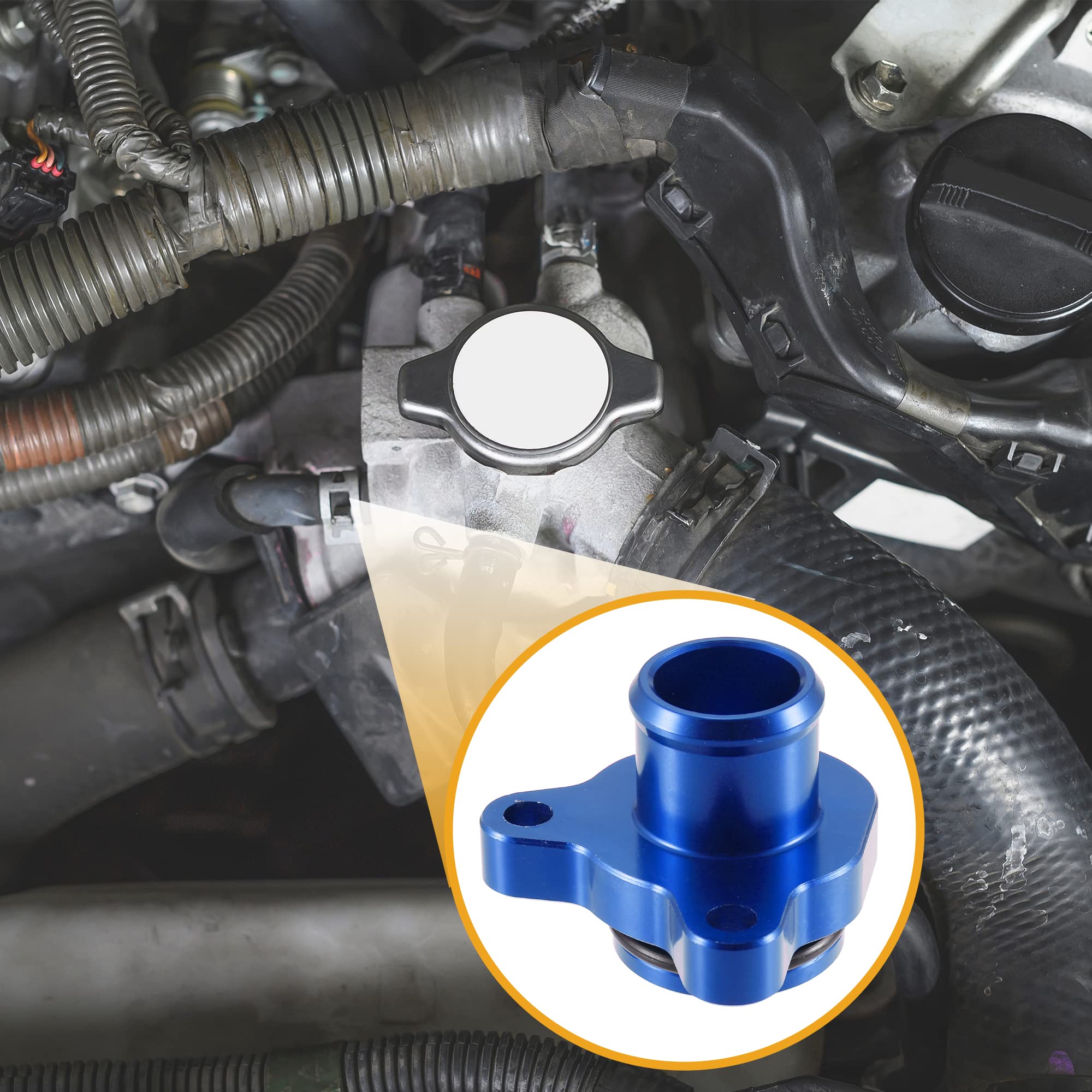 Amazon.com: Partuto Water Hose Fitting 11537541992 - Car Engine 