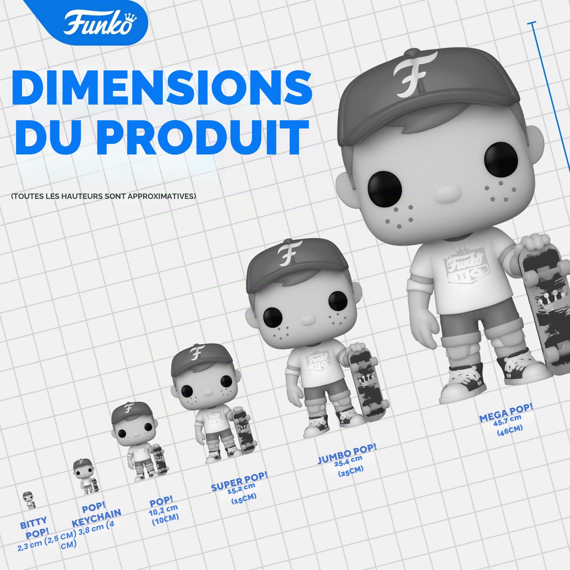 Funko Pop! Rocks: The Beach Boys - Brian Wilson - Pet Sounds 5PK - Figurine en Vinyle à Collectionner - Idée de Cadeau - Produits Officiels - Jouets pour Les Enfants et Adultes - Music Fans
