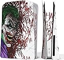 eXtremeRate eXcover Clown Hahaha Top Bottom Cover Compatible with ps5 Console Disc Edition, Replacement Faceplate Backplate Shell Skin Compatible with ps5 Console Disc Version - Console NOT Included