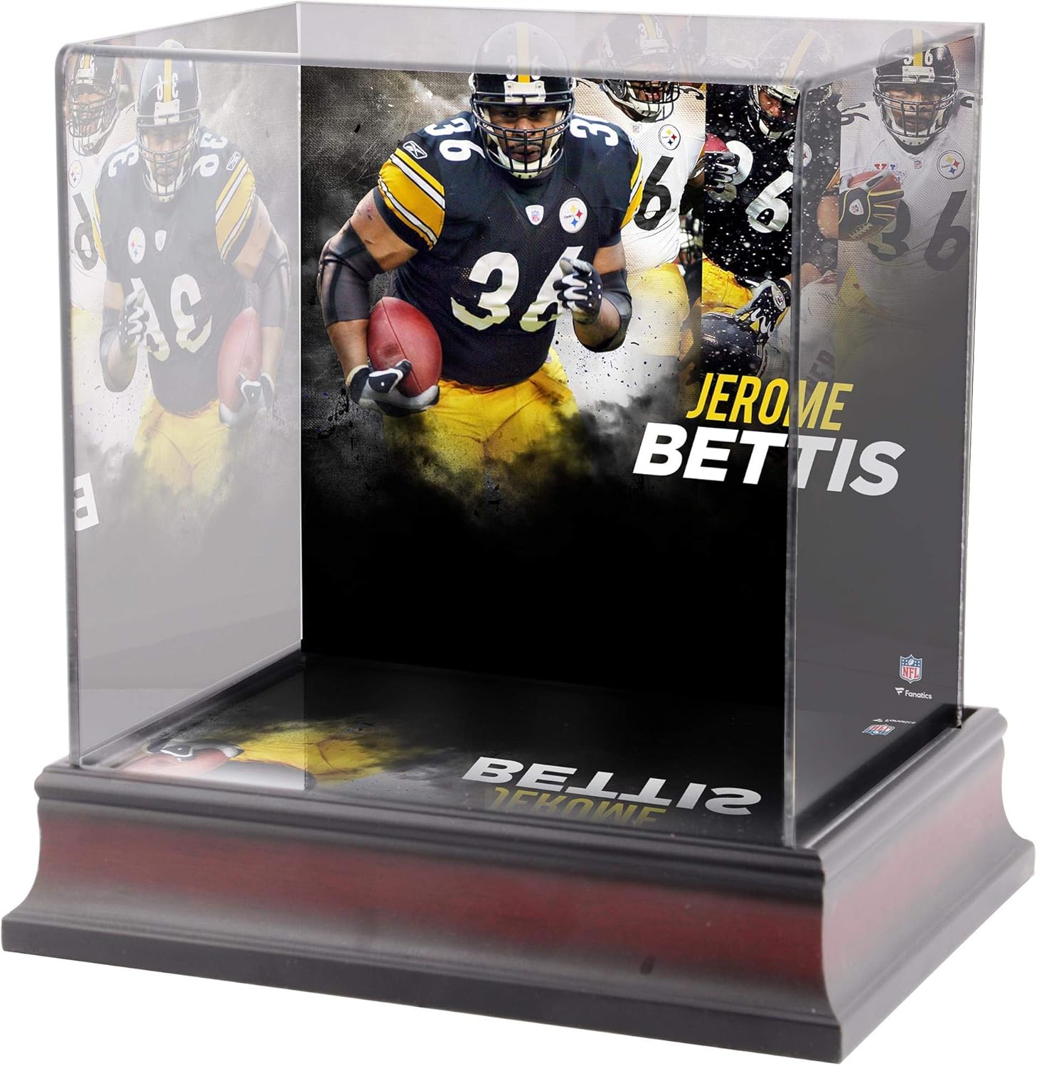 Jerome Bettis Pittsburgh Steelers Deluxe Mini Helmet Case