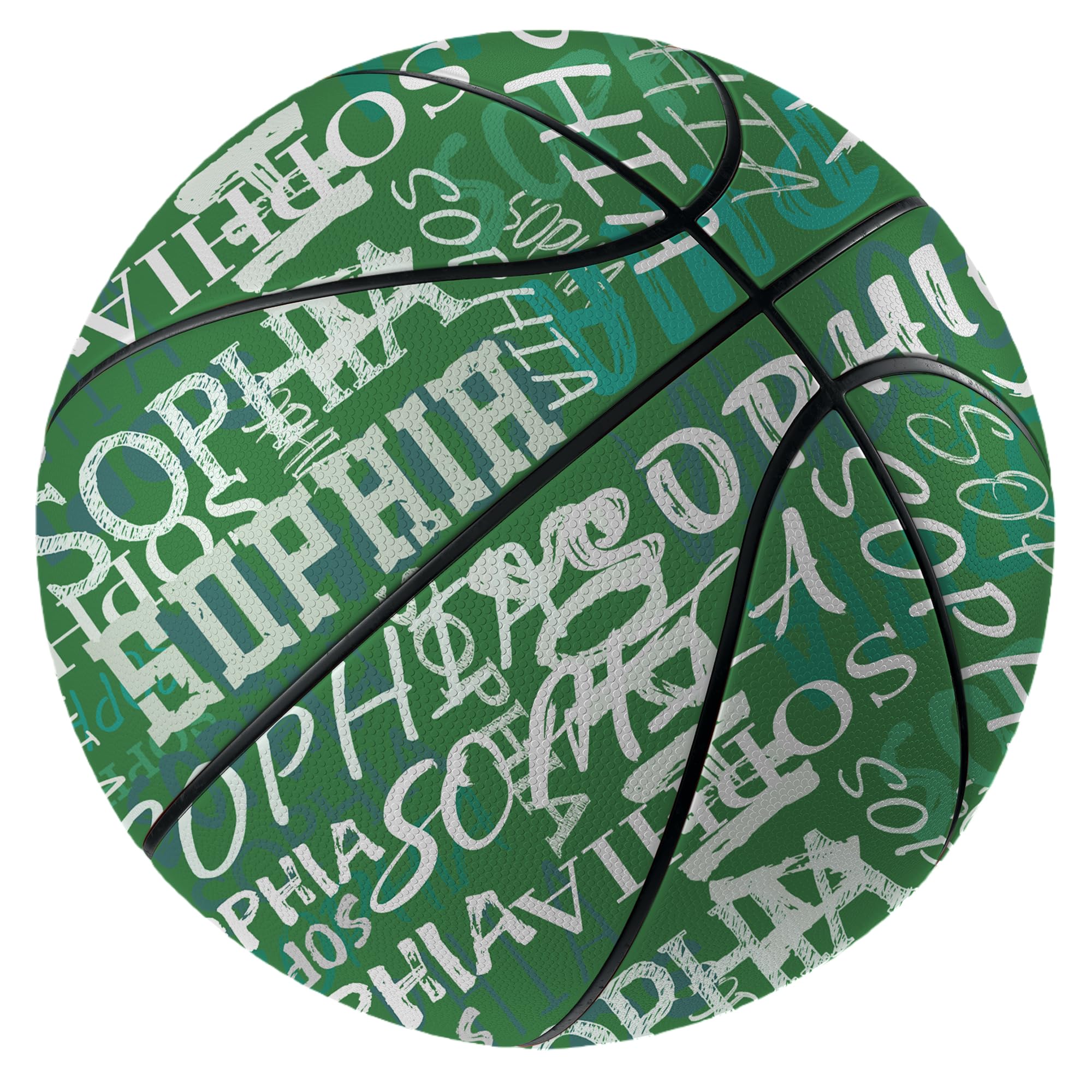HCLRIU Custom Basketball with Name, Personalized All Printed Name Basketball Personalized Basketball Commemorative Gift Birthday Present Team Present for Basketball Lovers