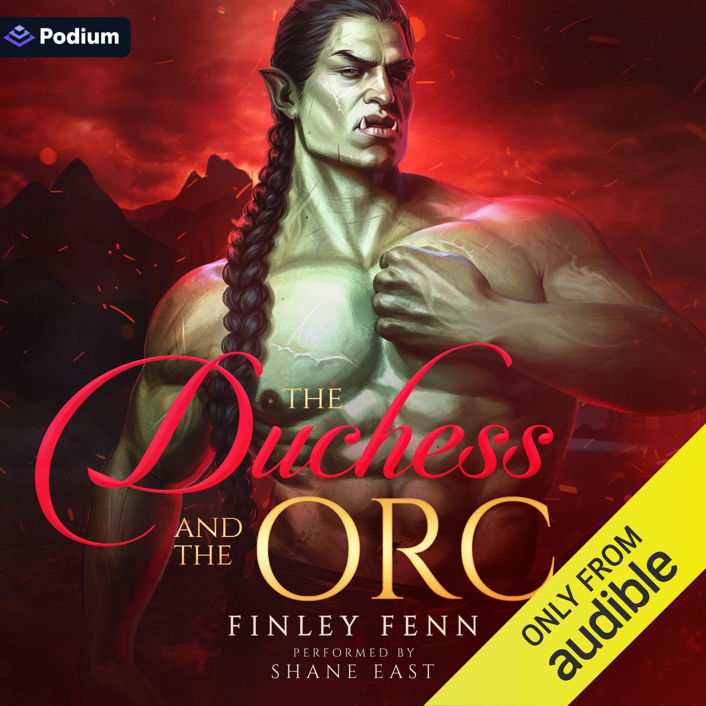 Cover art for The Duchess and the Orc