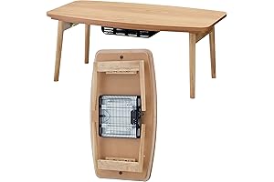 AZUMAYA Kotatsu Heater Folding Legs Table