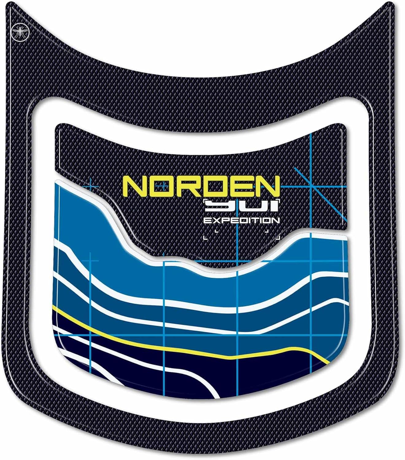 labelbike - 3D Sticker Motorcycle Fuel Tank Pad Protection and Decoration in Resin Compatible with Husqvarna Norden 901 2023