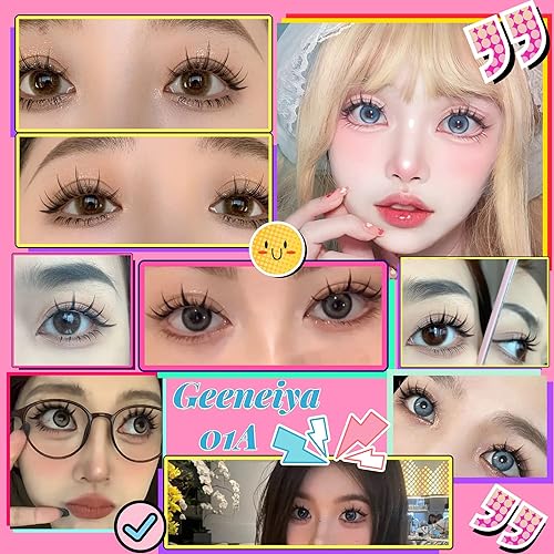 Miniatura 2 de Pestañas de cosplay de manga Manhua, pestañas de anime de aspecto natural, pestañas gruesas de ojo de gato, paquete de 10 pares