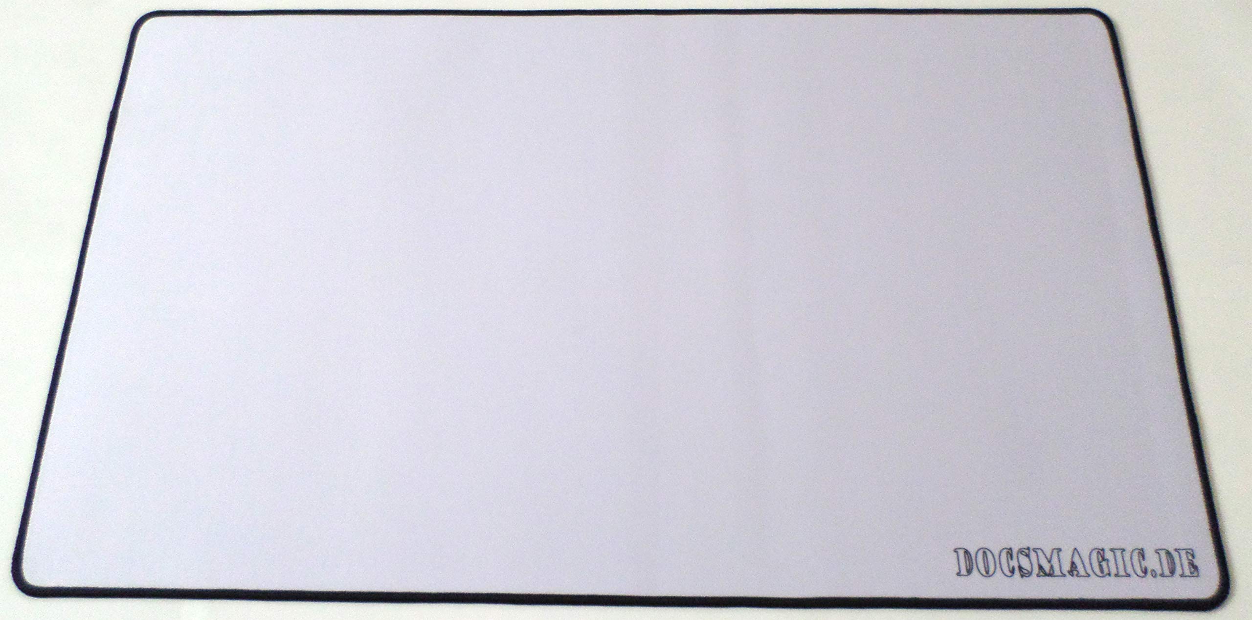 docsmagic.de Mata do zabawy premium + tubka duża przezroczysta biała - 60 x 34 cm