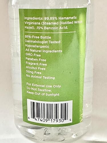 Miniatura 3 de Hamamelis sin alcohol y sin fragancia, sin perfume
