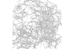Honbay Fish Hook Earring Wires for DIY Earring Creation (200pcs)