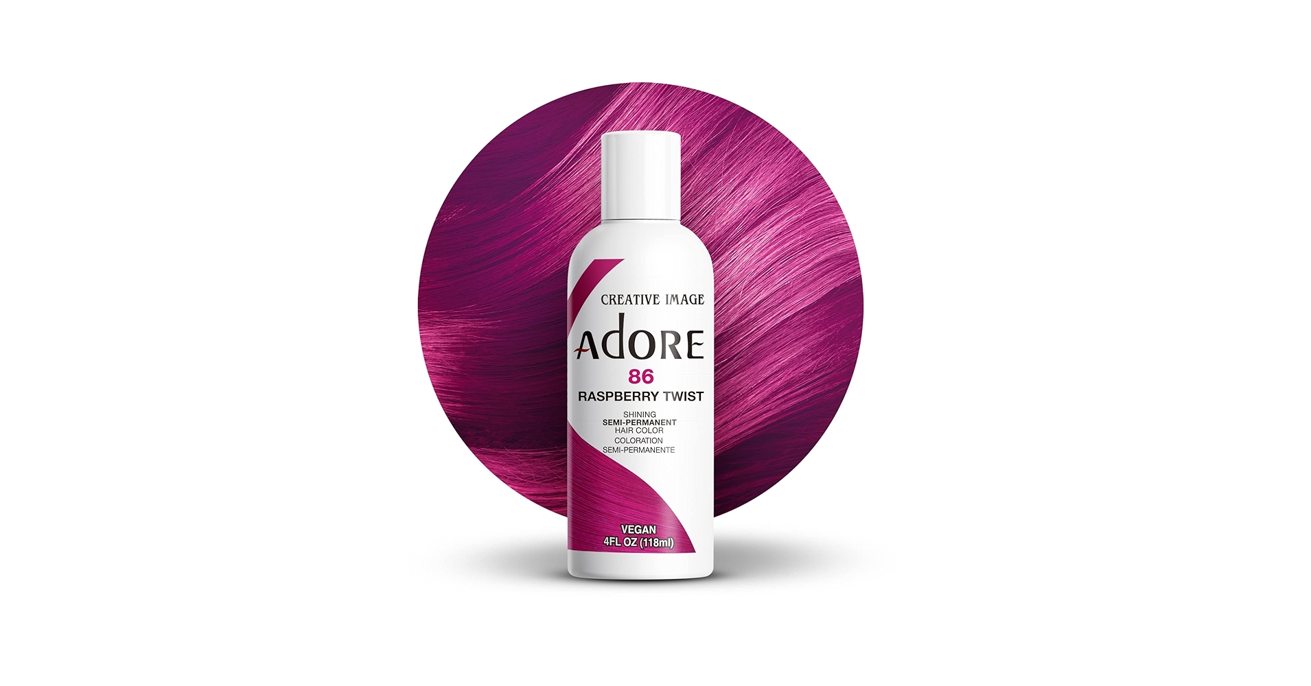 Amazon.com : Adore Semi Permanent Hair Color - Vegan and Cruelty