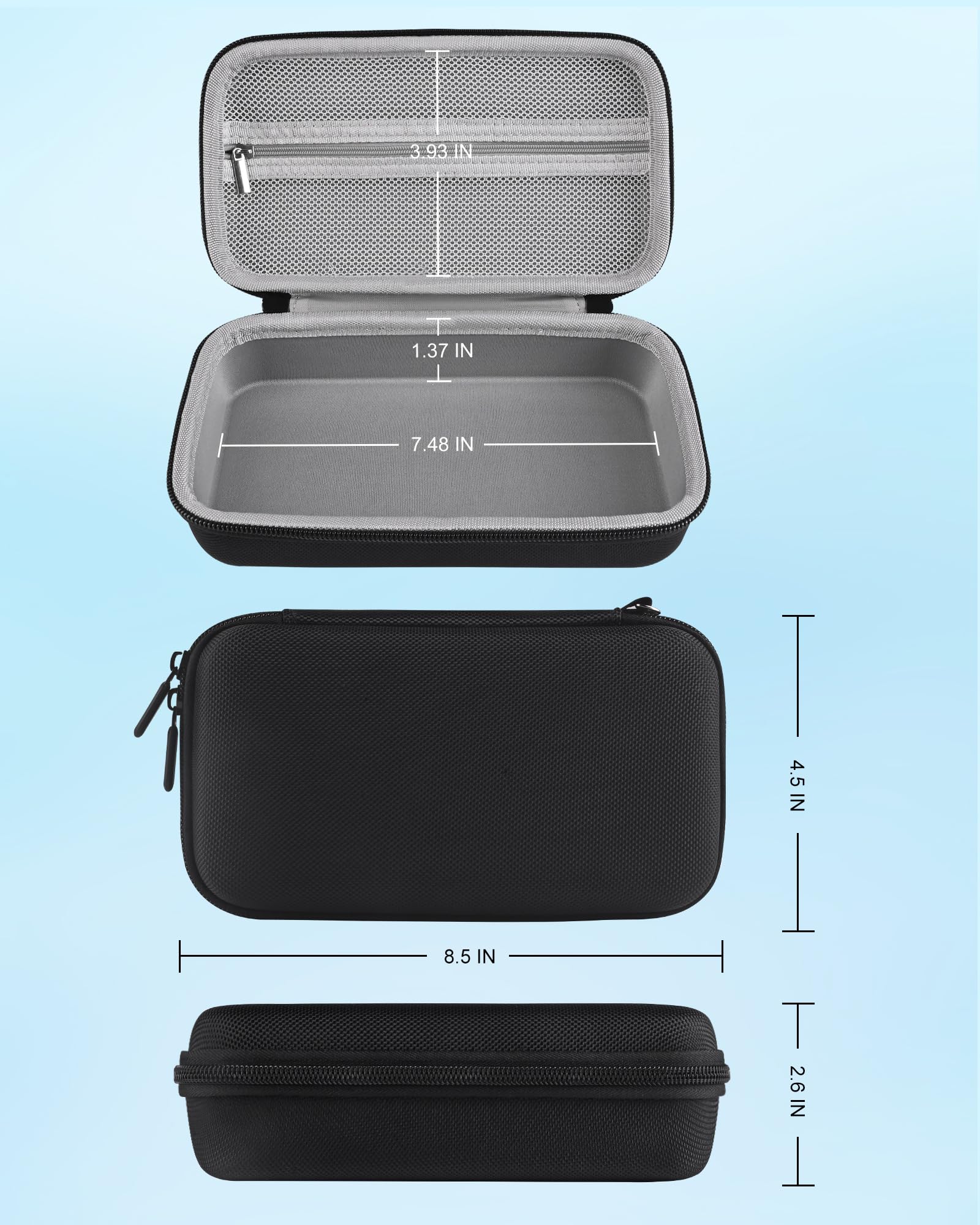 Funda para tarjetas de memoria con funda de plástico resistente al agua y antigolpes, 36 ranuras para tarjetas de memoria, 27 tarjetas micro SD y 9 tarjetas SD SDHC SDXC, organizador de
