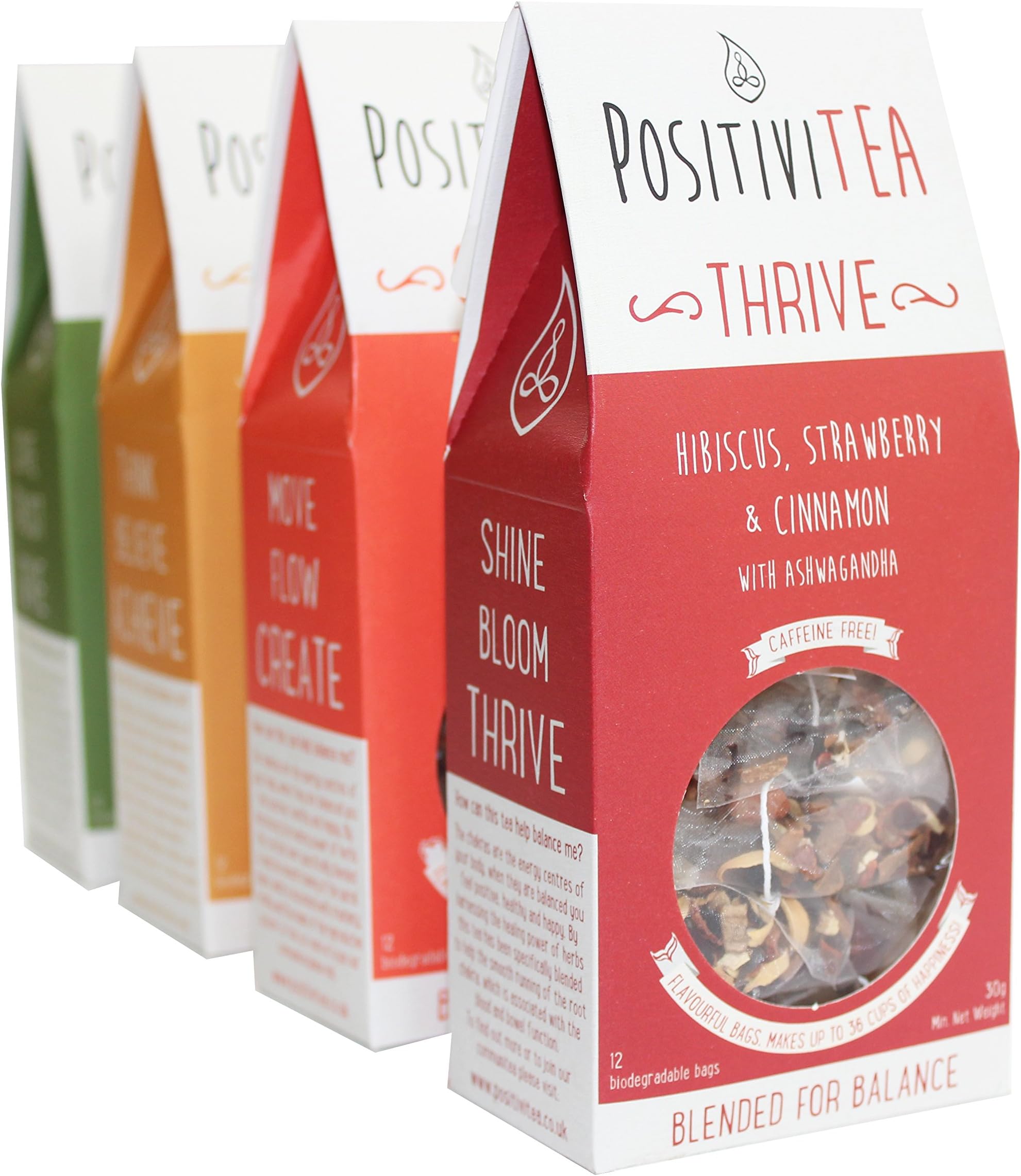 Positivitea Lower Chakra Tea Set