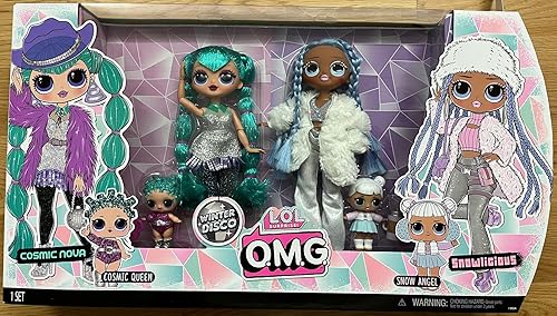 Miniatura 4 de L.O.L Surprise! O.M.G. Winter Disco./ Cosmic Nova and Snowlicious (2 muñecas) Set