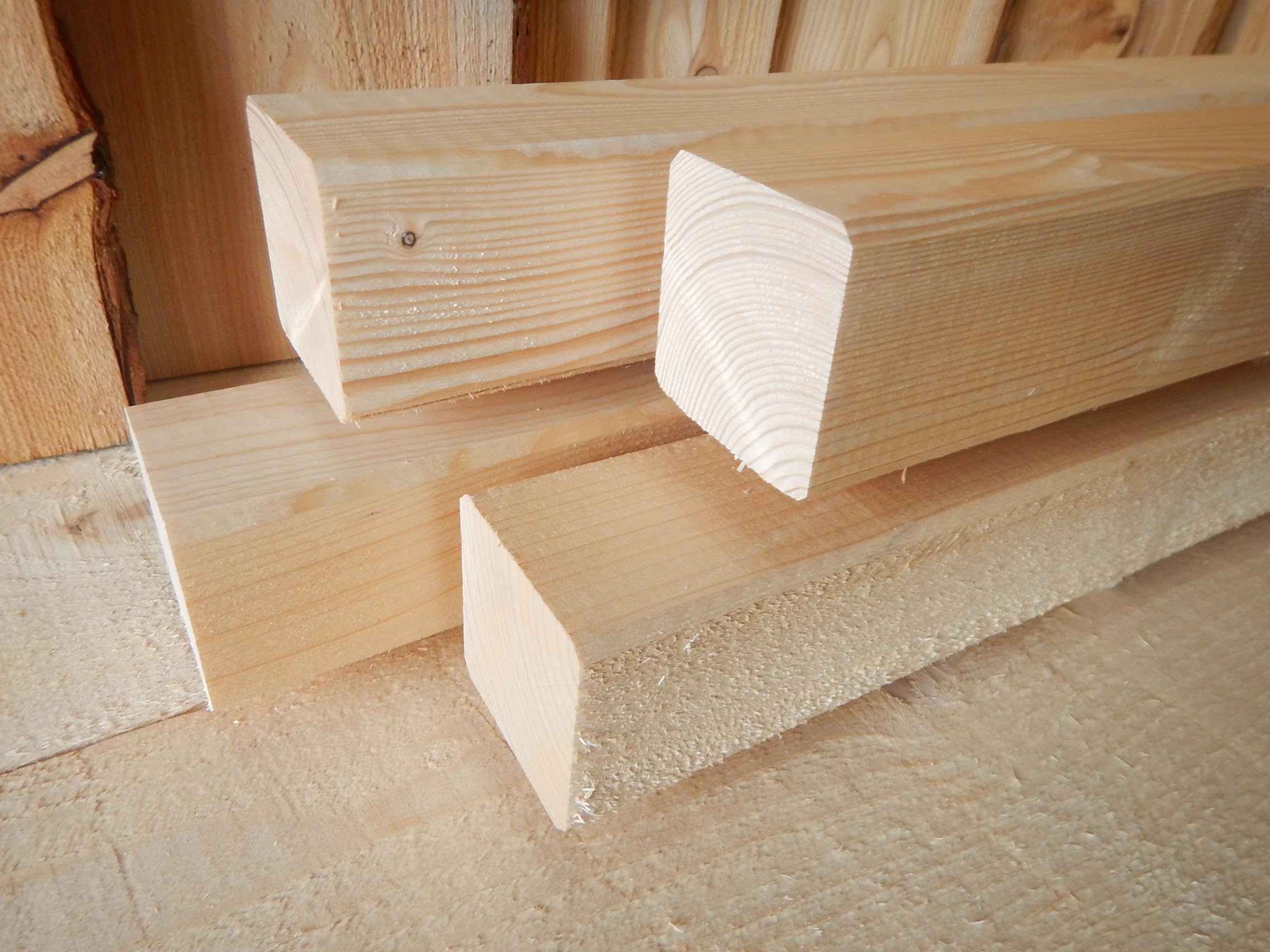 Fichte 10x10cm KVH Nsi gehobelt KANTHOLZ BALKEN SCHALUNG HOLZ BAUHOLZ 200cm LÄNGE (1)