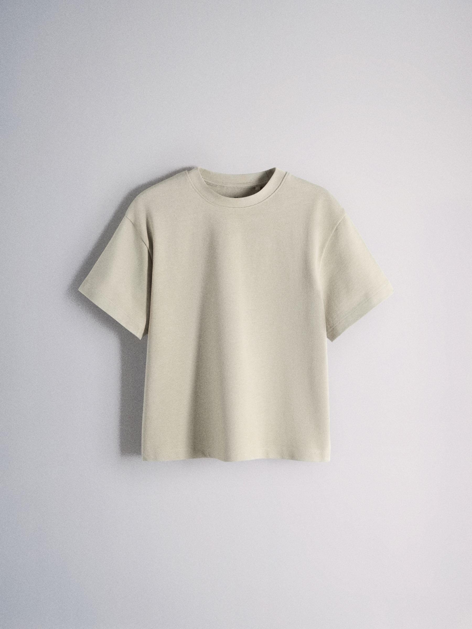THE SET Jungen Oversized-T-Shirts aus schwerem Baumwolljersey, 4er-Pack