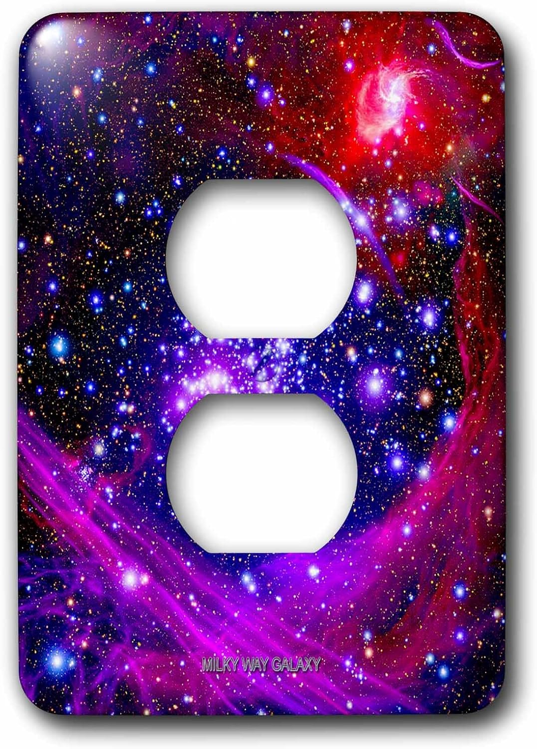 3dRose lsp_76827_6 Galaxy and Nebula Plug Outlet Cover