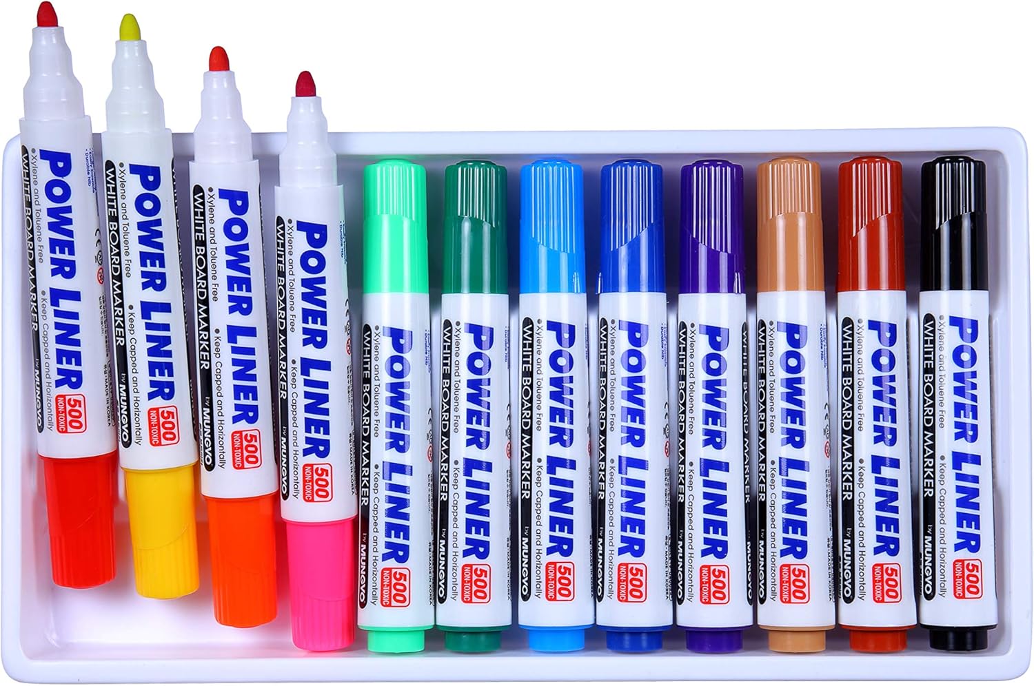 Mungyo Board Marker Set of 12 Assorted pens