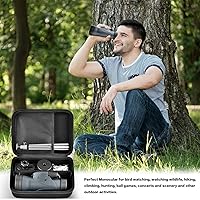 Vista 6 de Funda para telescopio monocular compatible con Gosky de 12 x 55 / para Eullsi/para PhysioPhyx 80 x 100 / para Pankoo 12 x 50 / para Titan 12x55