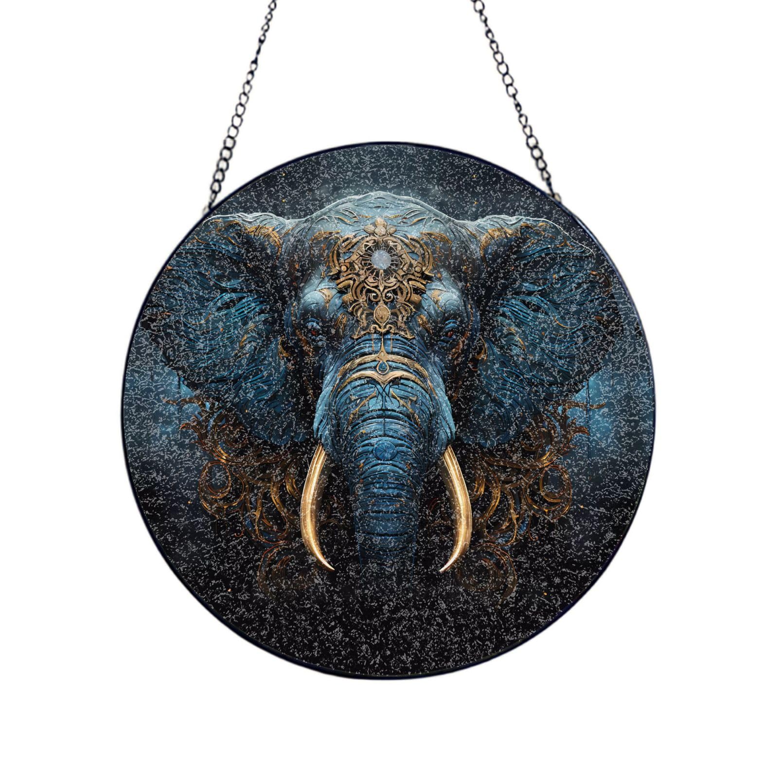Attrape-soleil éléphant anti-grisaille pour illuminer une fenêtre sombre avec du verre teinté