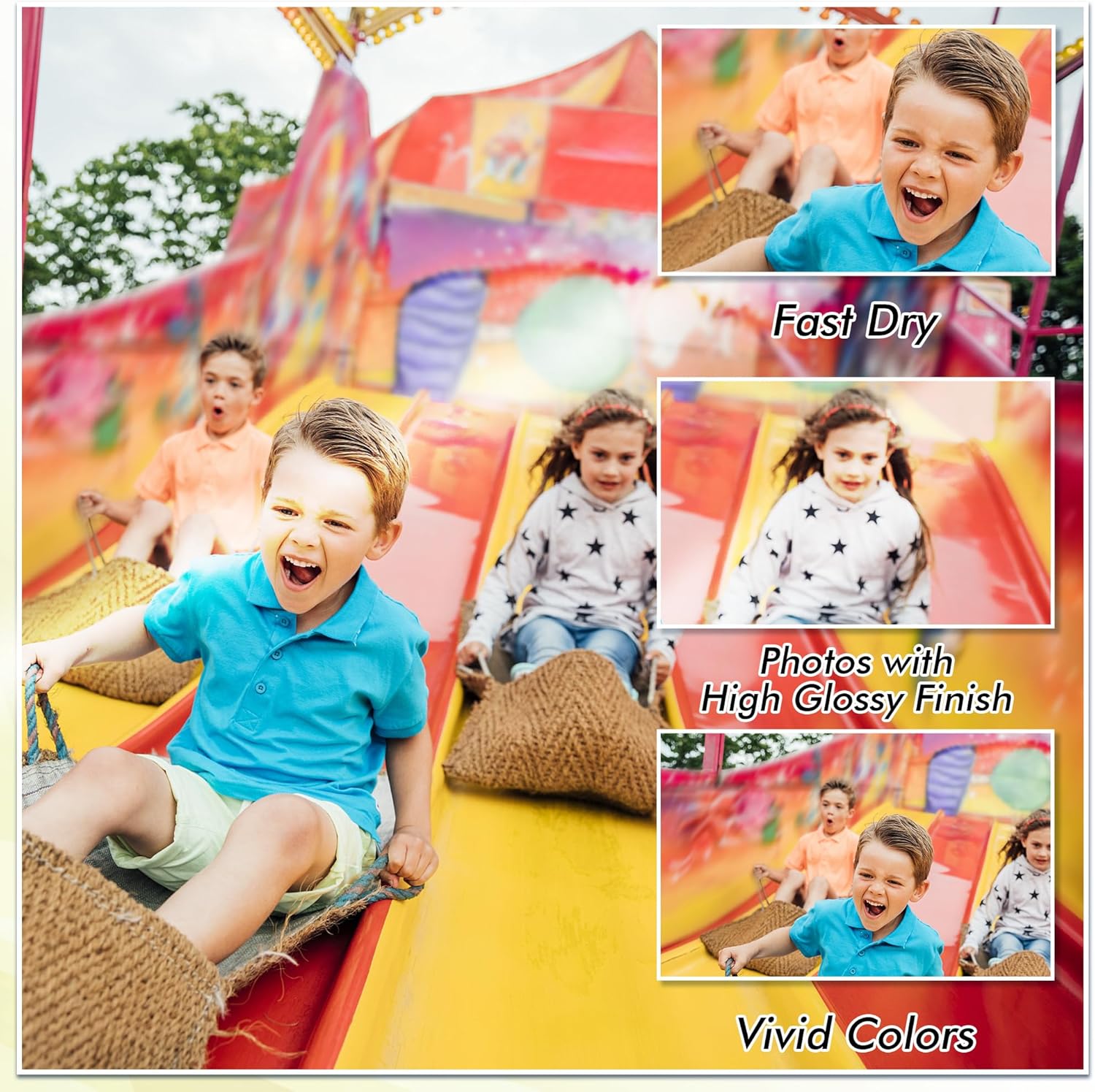 Koala Glossy Inkjet Photo Paper Thick 13X19 Inches 100 Sheets 54lb Picture Paper for Inkjet Printer Use DYE INK 200gsm