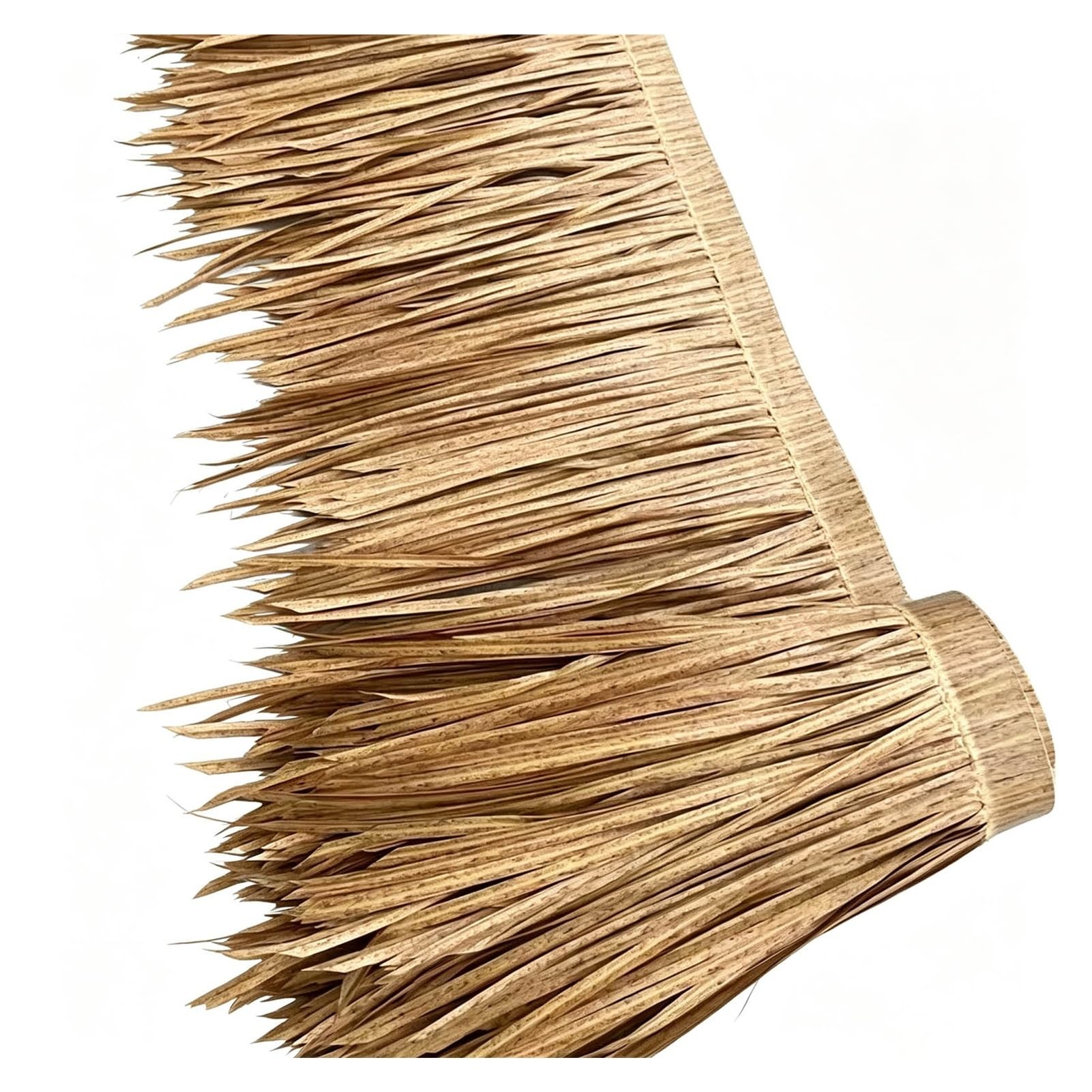 Paja de palma artificial amarilla para tejados impermeables en rollos de 0.5x7m