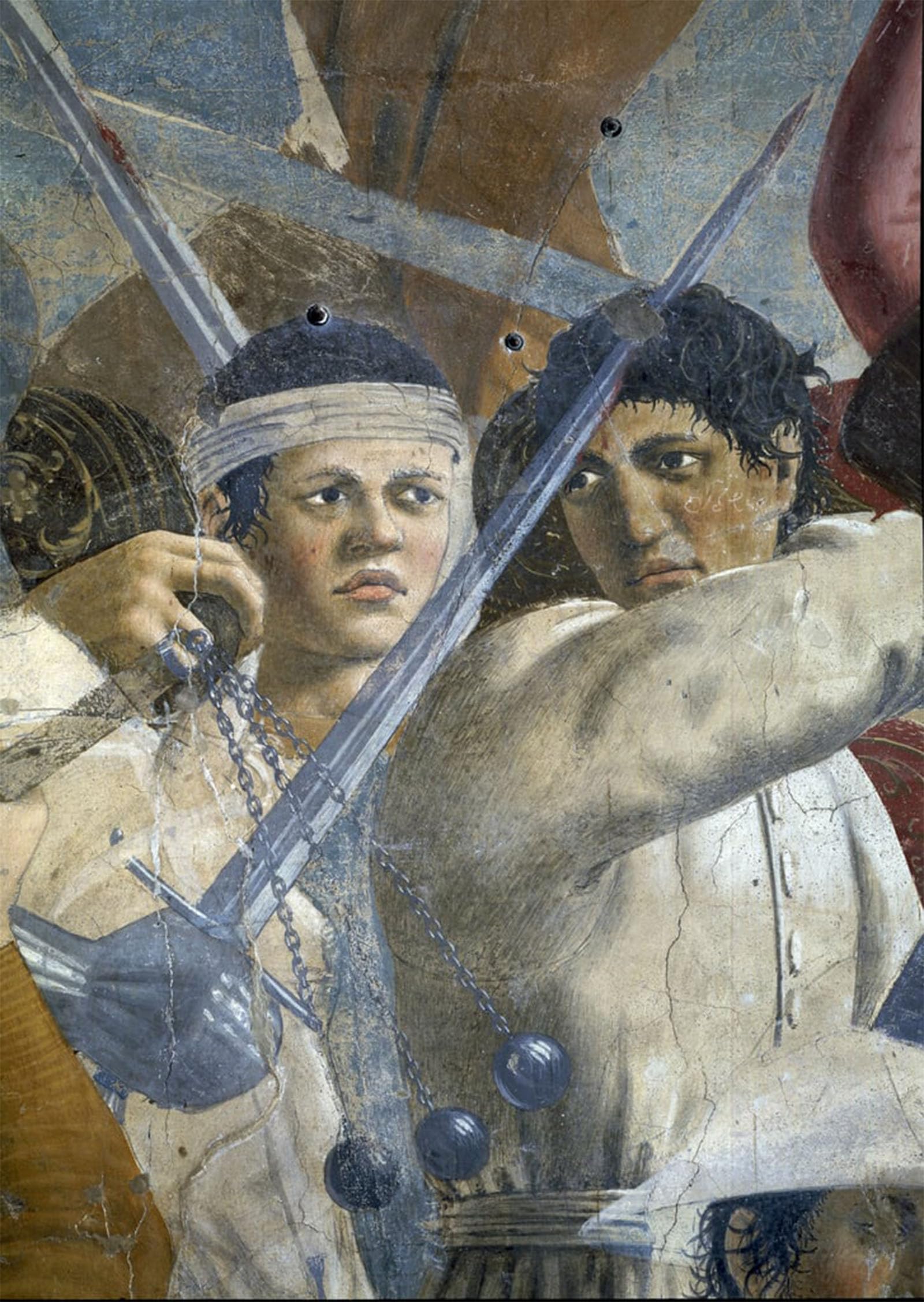 ARTXLXXBN Famous Art Print Poster Vintage Wall Art the Heraclius and Execution of Chosroes by Piero Della Francesca Canvas Art Poster for Home Decor 60x90cm