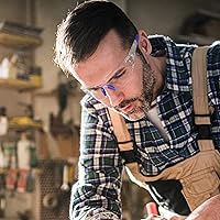 Vista 6 de Safety Glasses Anti-Fog Lens,Adjustable Frames Eye Protection Goggles For Men Women