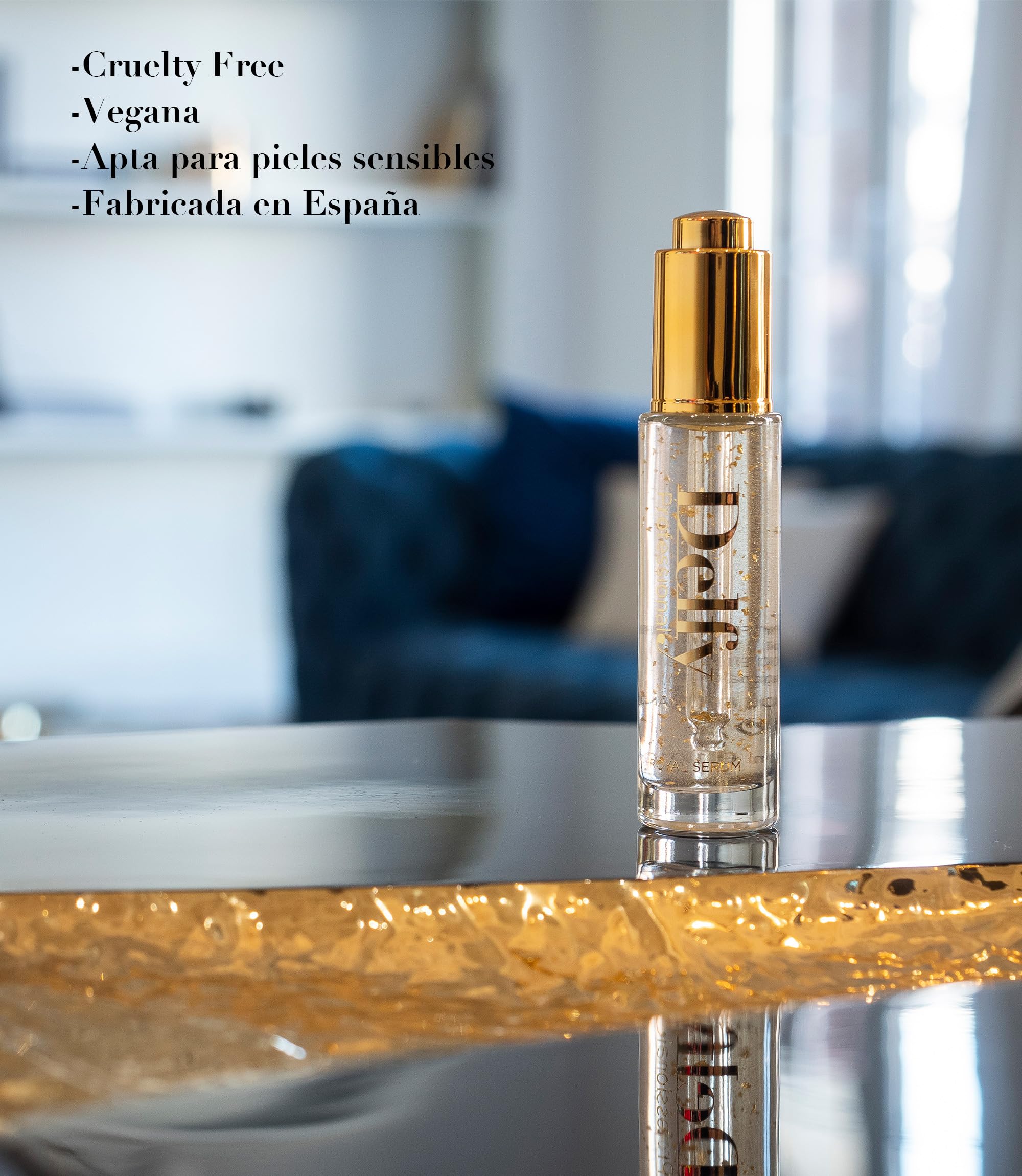 Serum Facial Antiedad Oro 24k Con Acido Hialuronico Hidratante Alta Eficacia 30 ml Cara Mujer Beauty Drops Serum Facial Mujer Antiedad Hidratante Facial Serum Cara Eclat Skincare Hyaluronic Acid Serum