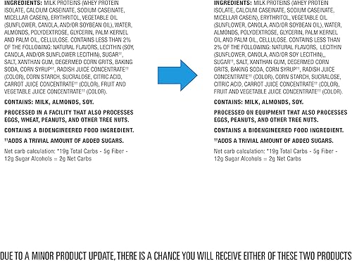 Miniatura 9 de Quest Nutrition Paquete doble de galletas esmeriladas, pastel de cumpleaños, 0.04 oz de azúcar, 0.35 onzas de proteína, 0.07 oz de carbohidratos