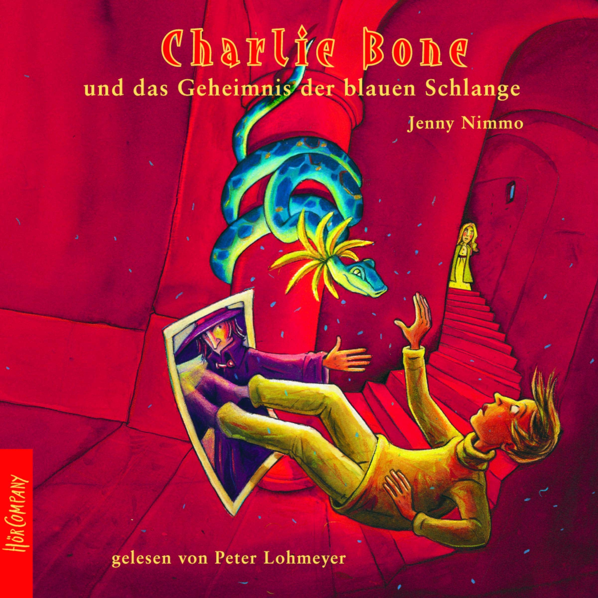Cover art for Charlie Bone und das Geheimnis der blauen Schlange