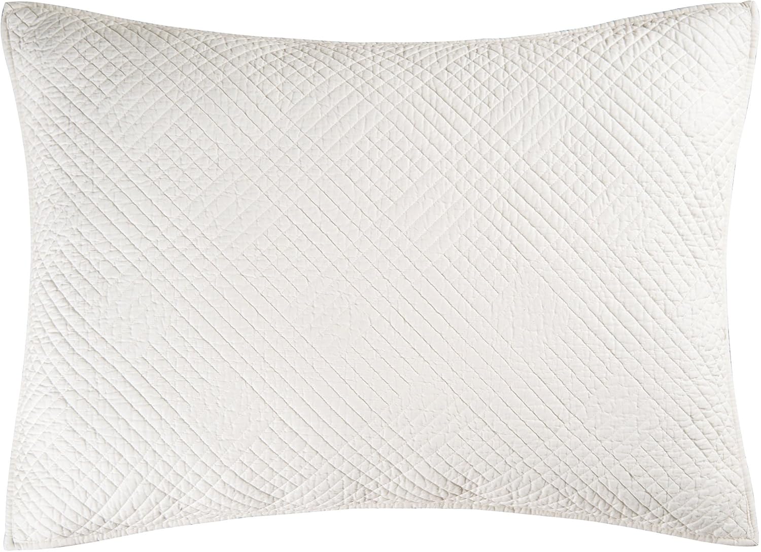 C&F Home Hampton Soft White Standard Sham Standard White Home & Kitchen