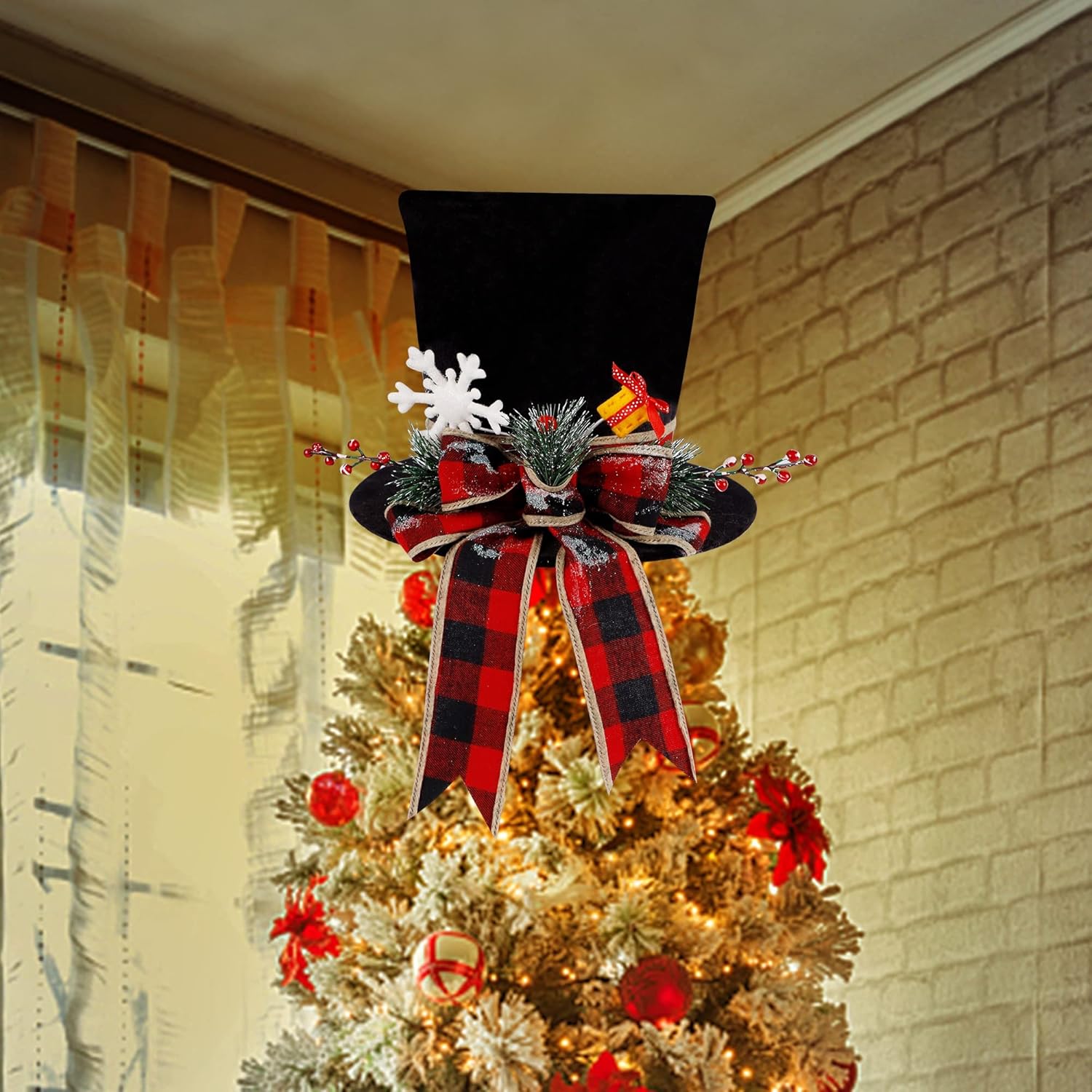 Tree Topper Hat (Red)&Tree Topper Hat