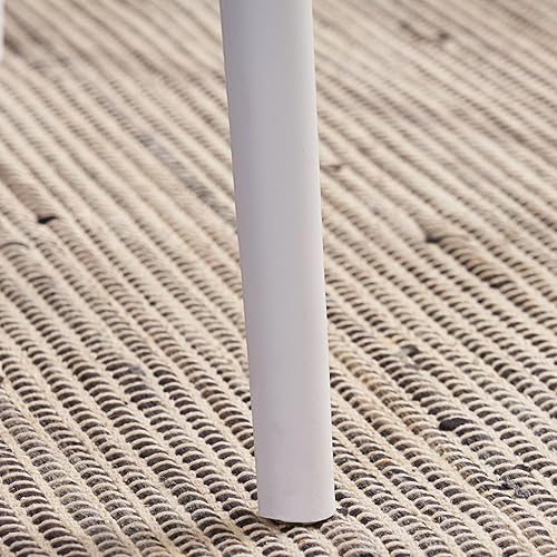 Miniatura 6 de Juego de 2 sillas de comedor con respaldo de husillo, sillas de escritorio de polipropileno estilo granja y juegos de mesa y sillas para asientos de