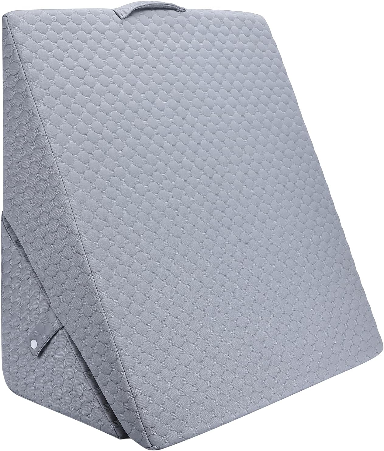 Amazon|Azamia 三角クッション 三角枕 背もたれ クッション 傾斜枕 足まくら なだらか枕 横向き寝 折りたたみ式 腰枕 快眠 ...