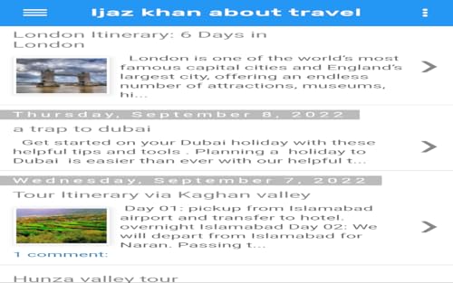 Ijaz khan about travel