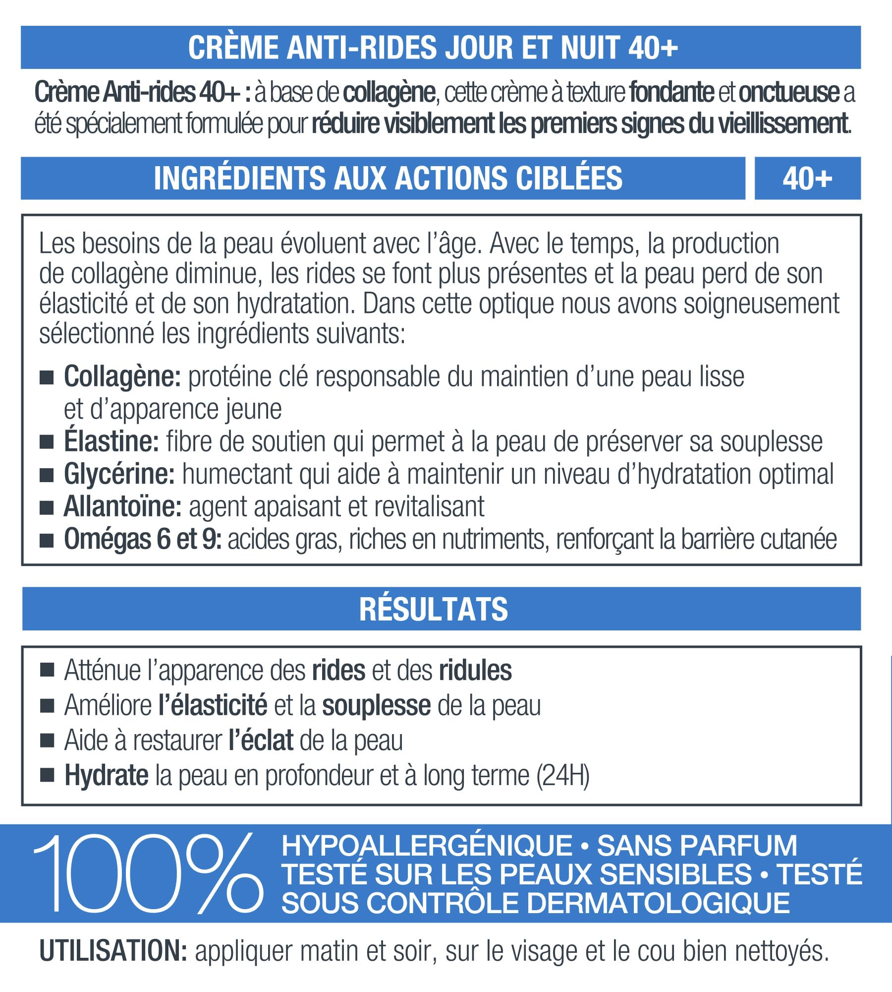 Marcelle Anti-Aging Cream - Reduces Wrinkles, Restores Radiance