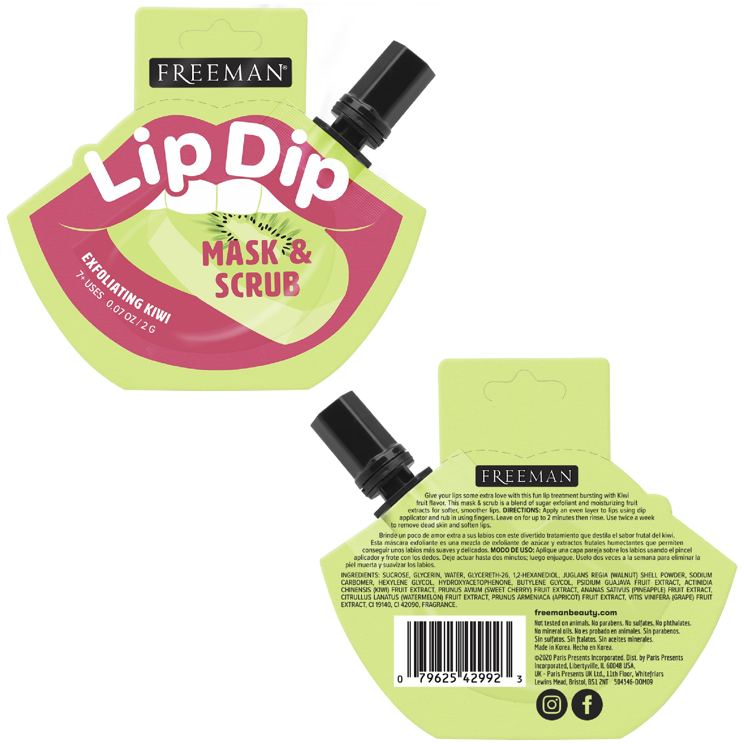 Amazon Com Freeman Lip Dip Bundle Nourishing Hydrating Exfoliating Lip Care Fruit Flavored Lip Balm Lip Scrub Plumps Rejuvenates Dull Dry Lips Good For 7 Uses Each 6 Count Amazon Com Freeman Lip Dip Bundle Nourishing Hydrating Exfoliating Lip Care Fruit Flavored Lip Balm Lip Scrub Plumps Rejuvenates Dull Dry Lips Good For 7 Uses Each 6 Count