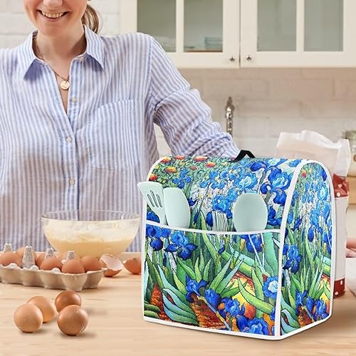 Miniatura 4 de Cubierta para mezclador de lirios, cubierta para máquina de cocina pequeña, tamaño S, cubierta de mezclador de ayuda de cocina, cubierta antipolvo,