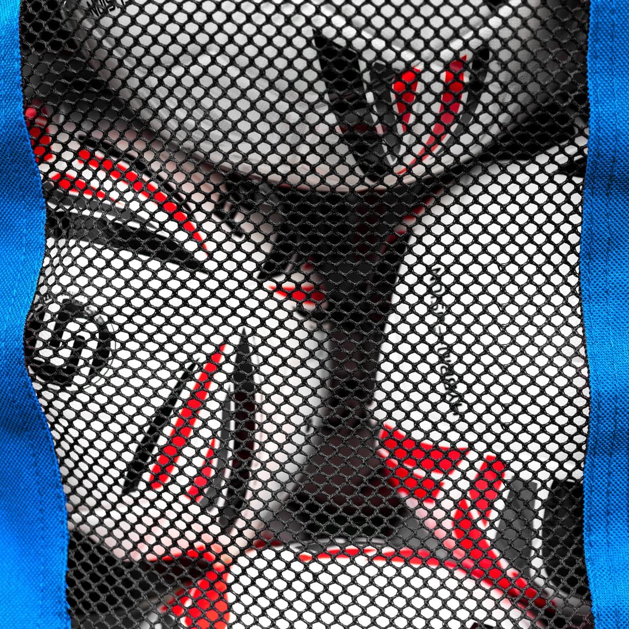 FORZA Premier Ball Carry Bag | Drawstring Soccer, Basketball, Netball & Volleyball Mesh Bag | 5 Color Options - Heavy Duty Equipment Holdall | 12 Ball Capacity