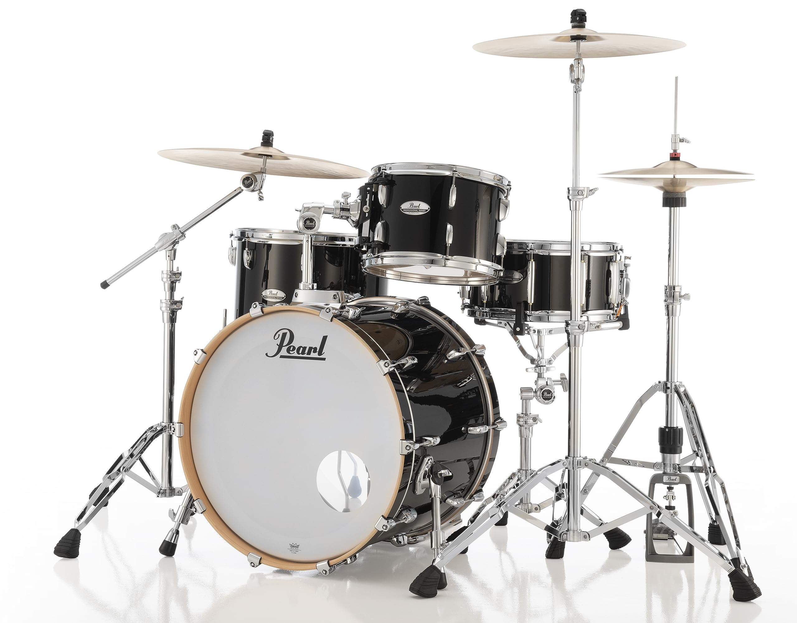 Pearl パーカッションなどのセット Amazon.com: Pearl Drum Set Professional Maple 3-pc. Shell Pack