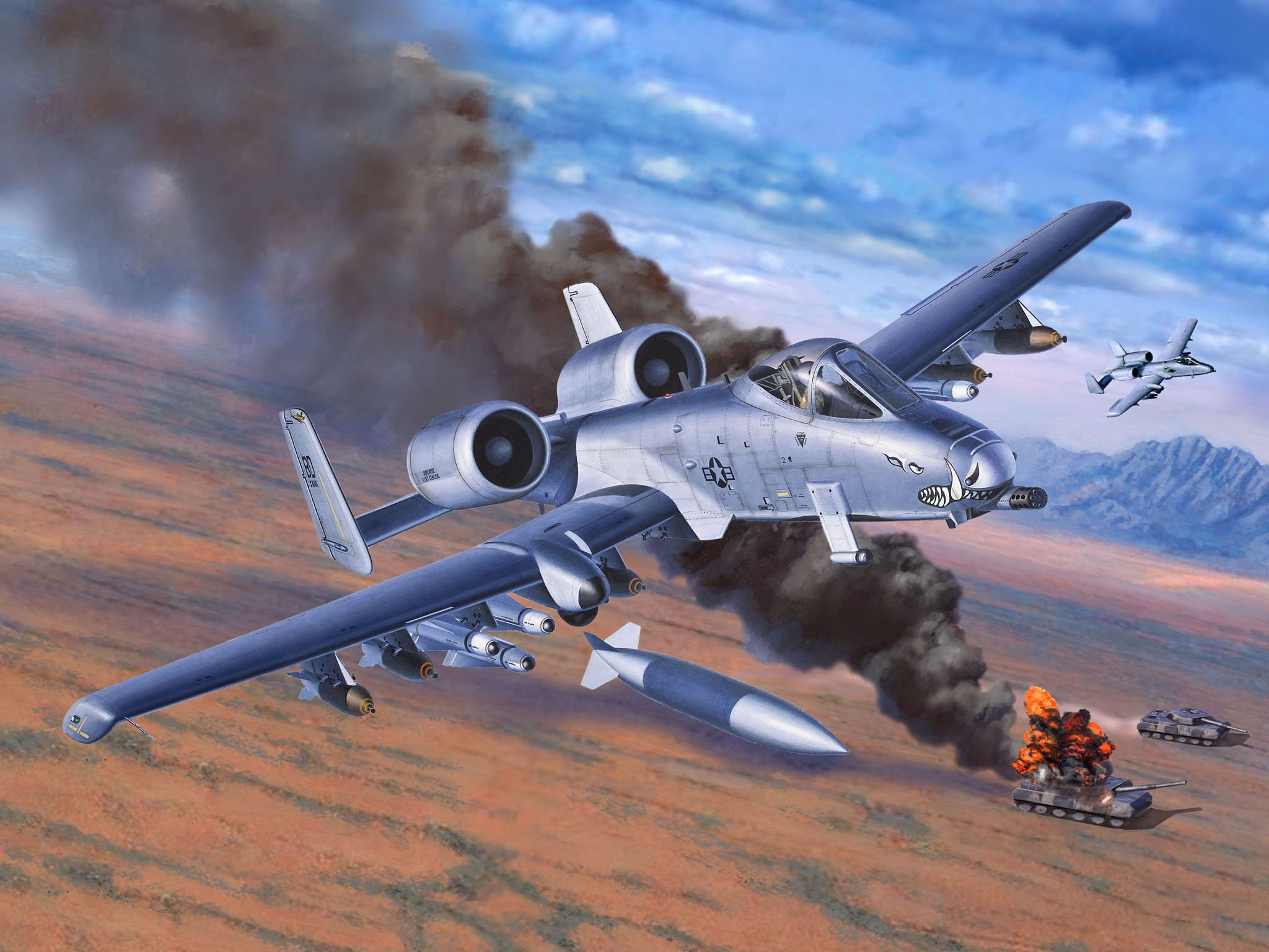 A-10A ワートホッグ 1/48 アメリカレベル Amazon | アメリカレベル 1/48 A-10A ウォートホッグ 制空迷彩