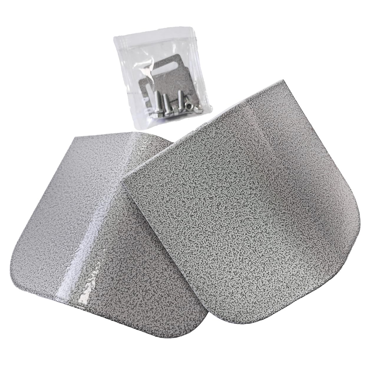 Montana Cages | 2er-Set Feeder Shield - Futternapf-Dach | SMALL - Platinum | ca. 14 x 12 x 4,25 cm
