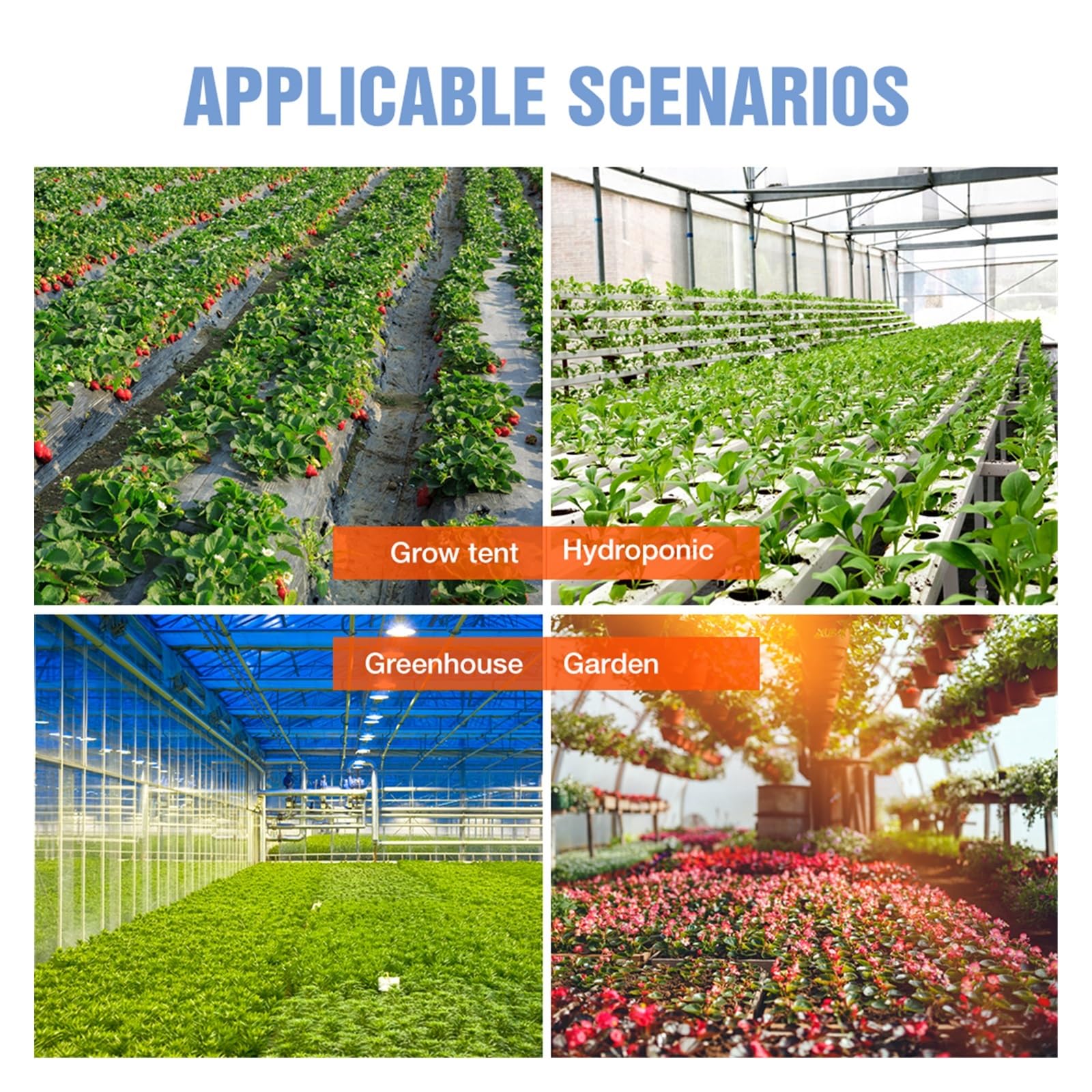 Lampara para Plantas, Lámpara LED for plantas, luz for cultivo, iluminación interior, Lampara, Panel, espectro completo, invernadero, semillas de flores, bombilla for tienda(5000W 312leds)