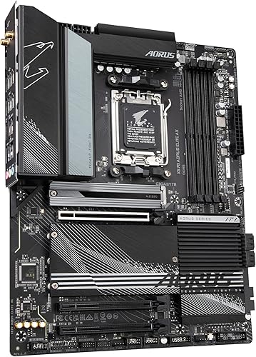 Miniatura 3 de GIGABYTE X670 AORUS Elite AX (AM5 LGA 1718 AMD X670 ATX 5 años de garantíaDDR5 Quad M.2 PCIe 5.0 USB 3.2 Gen2X2 Tipo-CAMD WiFi 6E 2.5GbE LANQ-Flash