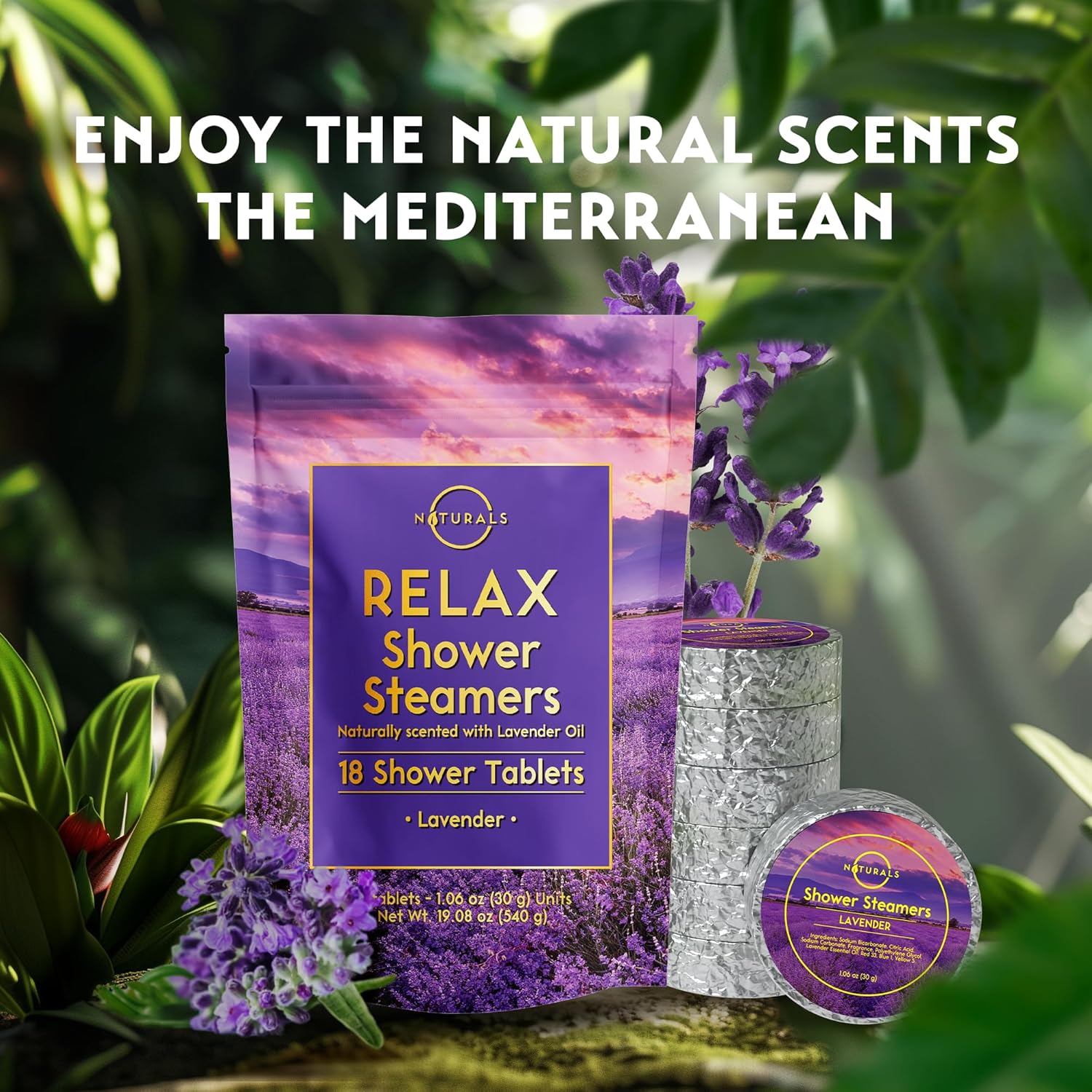 Shower Steamers Aromatherapy - Birthday Gifts for Women - Shower Bombs Aromatherapy, Spa Day Essentials, Relaxation Spa Gifts - Self Care Unique Gifts for Women and Men (Lavender 18 Count) - Image 8